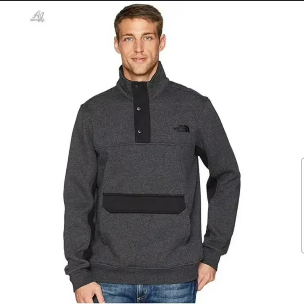 The North Face Gray Pullover Sweatshirt
